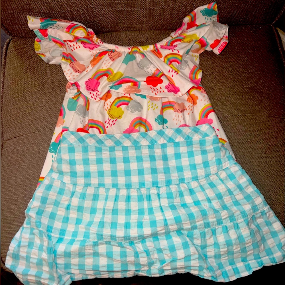 Girls boutique top and bottom
